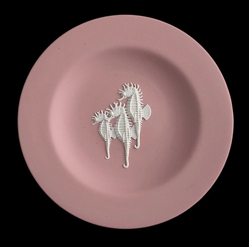 Wedgwood piatto spilla rosa - spilla,