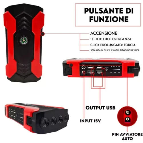 Avviatore emergenza - avviatore, di