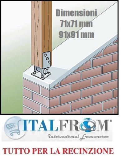 Supporto staffa zincata - supporto,