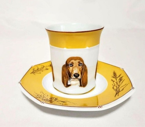 Hermes chasse yellow basset - hermes,