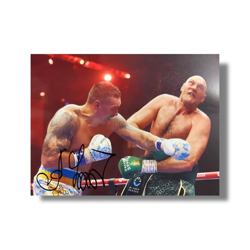 Foto firmata oleksandr usyk - oleksandr,