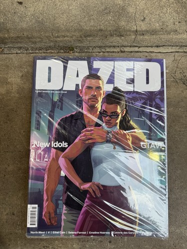 New sealed dazed magazine gta - sealed,