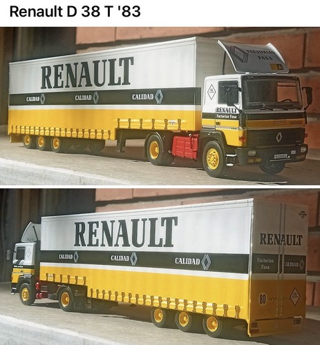 Camion renault d38t ancora - camion,