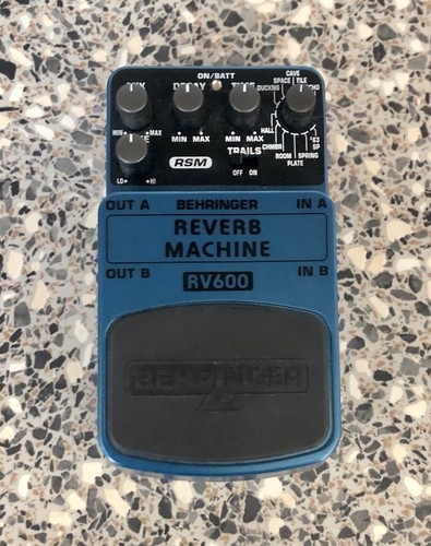 Behringer rv600 reverb machine - behringer,