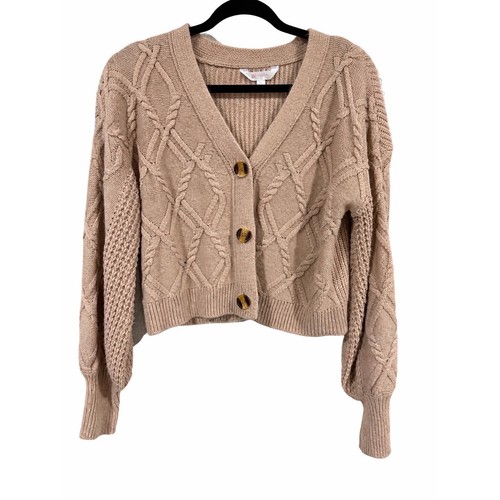 Cardigan ritagliato grande