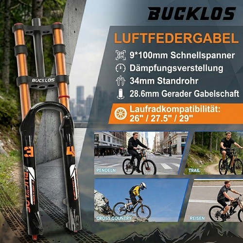 Forcella ammortizzata bici