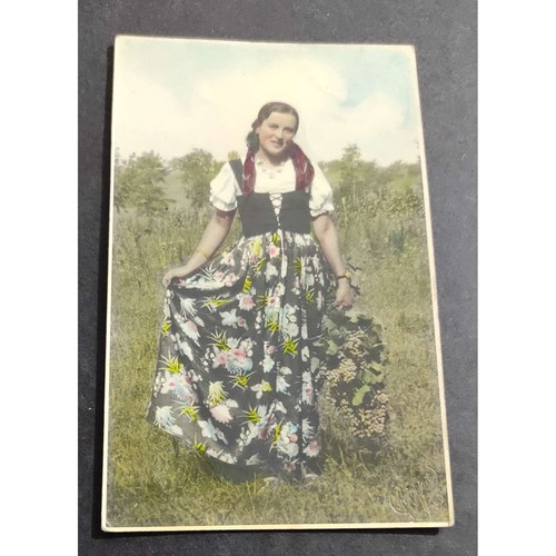 Cartolina gamalero costume - cartolina,
