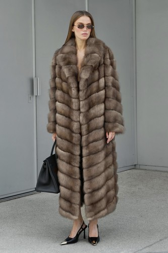 Cappotto pelliccia zibellino