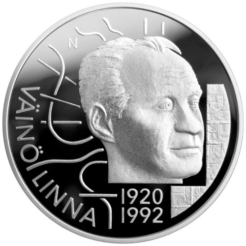Moneta argento väinö linna - moneta,
