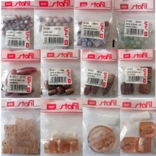 Perline varie forme, vari colori, per creare gioielli, Stafil