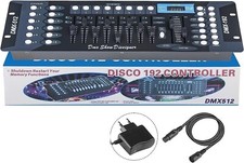 DMX 512 Luci Controllo Mixer Controller Luci Disco Effetto Console DJ DISCO 192