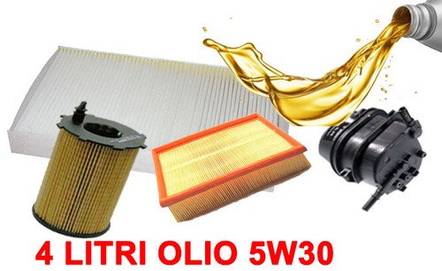 Kit filtri tagliando - filtri, olio