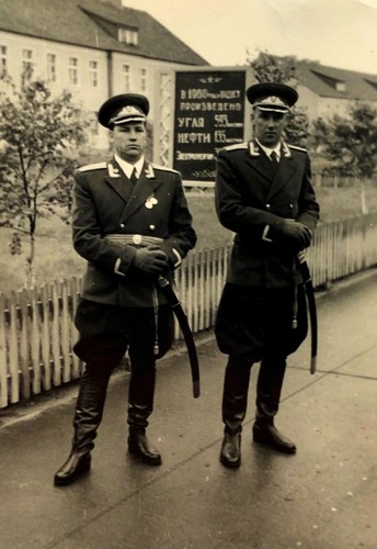 1960 foto epoca due soldati - 1960,