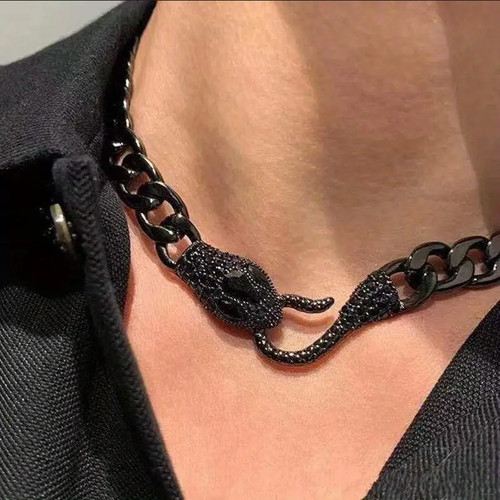 Collana girocollo serpente