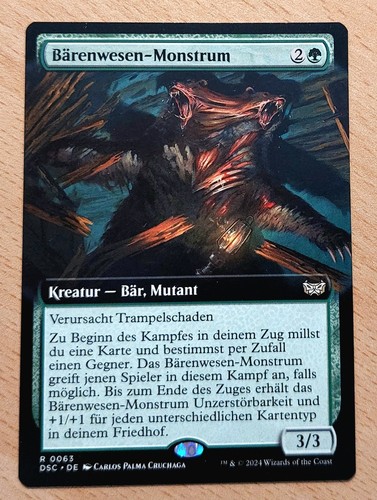 Mtg magic bärenwes monstrum - magic:, bärenwes-monstrum
