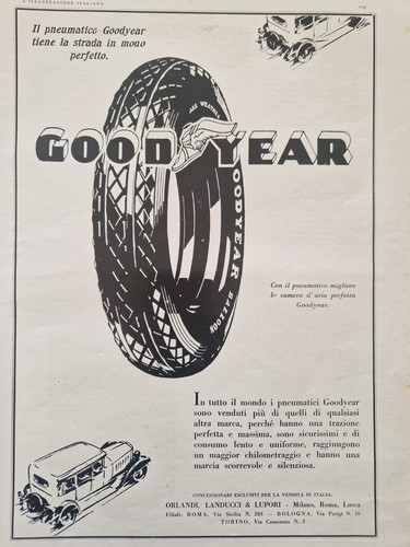 1930 pubblicità good year - 1930,