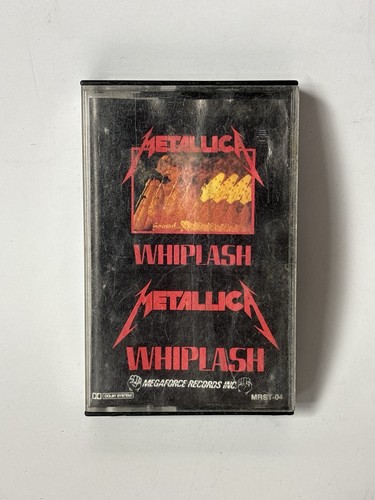 Metallica whiplash casette - metallica,