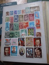 stock francobolli italia misti