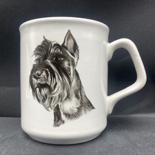Vintage Schnauzer Dog Ceramic