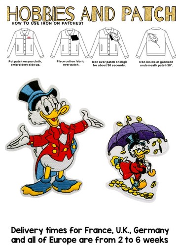 Patch zio paperone scrooge - zio,