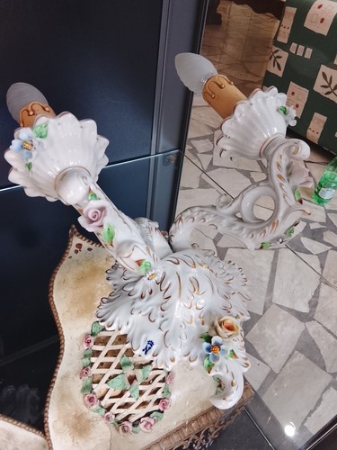 Coppia applique porcellana - coppia,