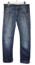 LEE Jeans Uomo W35/L32 Blu