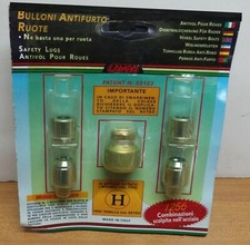 Bullone antifurto ruote - ruote, in