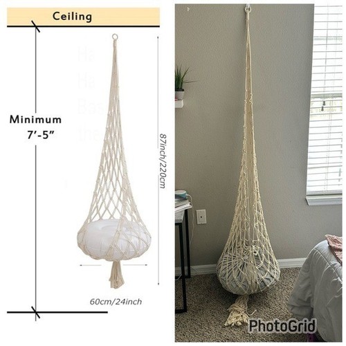 Amaca macramè sedia sospesa