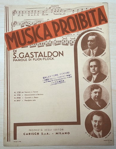 Spartito musicale musica - spartito,