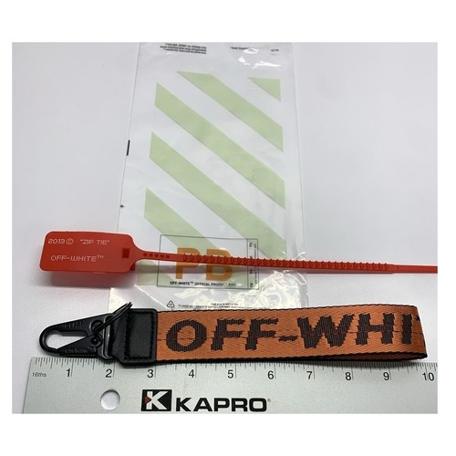 Portachiavi cordino off - portachiavi, off-white