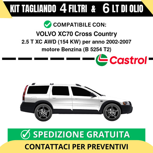 Tagliando per volvo xc70 cross - volvo,