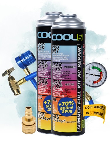 Kit refrigerante 5in1 - refrigerante, +