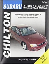 Subaru Legacy Forester Outback Baja 2000-2009 Chilton Workshop Manual Repair