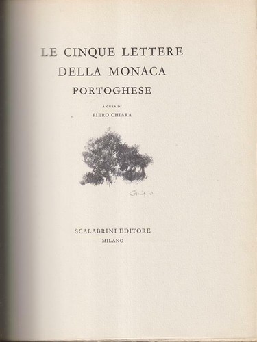 Cinque lettere della - della, monaca
