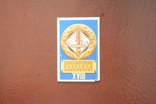 Tessera fascista agricoltori - tessera,