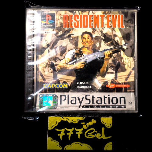 Jeu ps1 resident evil - -,