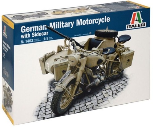 Italeri sidecar bmw r75 - -,