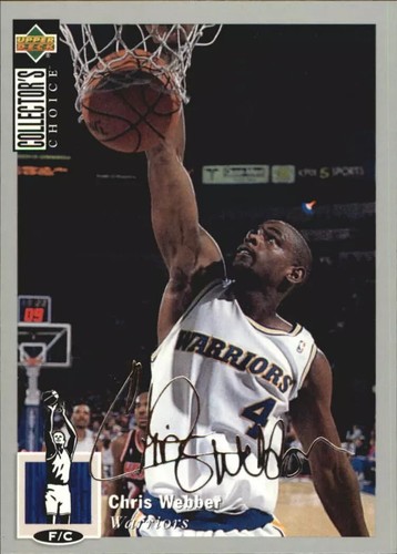 Chris webber basket upper - webber,
