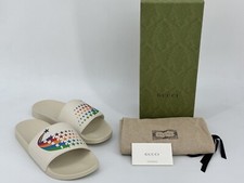 Nuove ciabatte Gucci originali lusso 663601 donna woman's taglia UK-9/EU-42/US-12