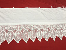 Altare frontale bianco pizzo
