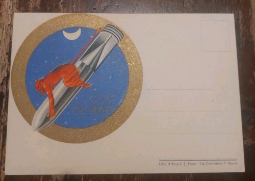 Cartolina epoca aeronautica - cartolina, d'epoca