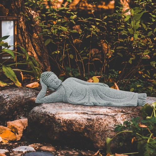 Statua del buddha dormiente - buddha,