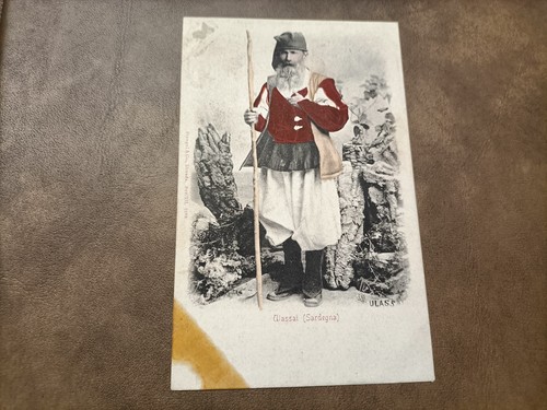 Cartolina costumi ulassai - cartolina,