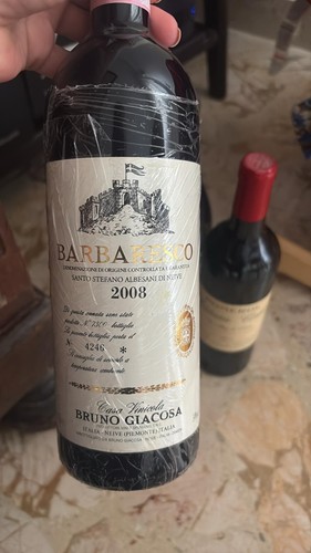 Vino bruno giacosa barbaresco - vino,