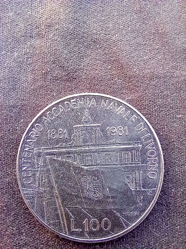 100 lire centenario accademia