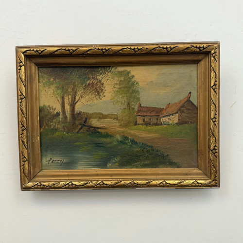 Timeless landscape oil - timeless,