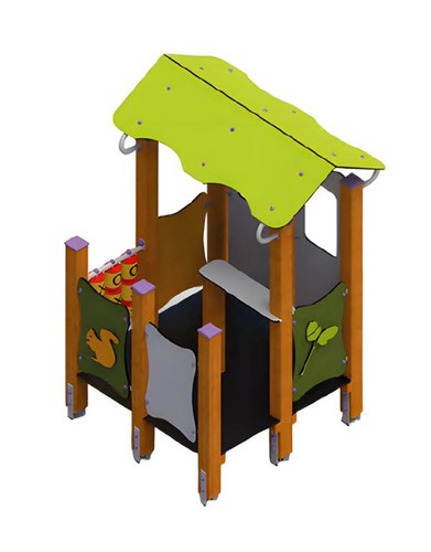 Parco giochi casetta giochi