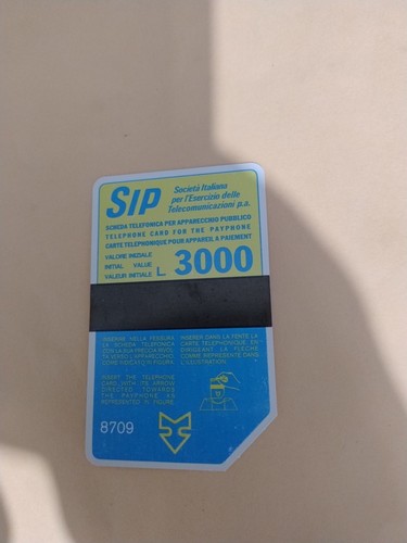 Scheda telefonica sida - scheda,