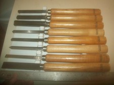 7 scalpelli tornitura legno