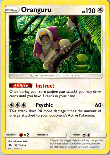 Oranguru 113 149 non holo - non-holo, deck